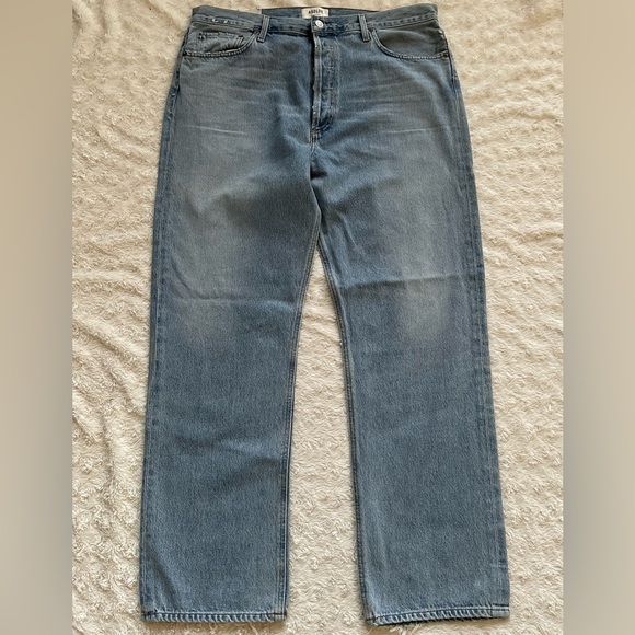 Agolde 90s Pinch Waist Jean Soundwave NWT - Picture 3 of 13